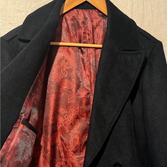 Birmingham Wool Double Breasted Peacoat - Picture 3 of 4